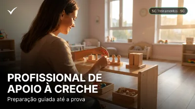 Capa: PROFISSIONAL DE APOIO À CRECHE