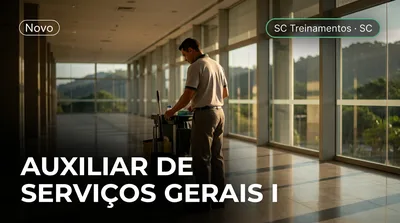 Capa: AUXILIAR DE SERVIÇOS GERAIS I