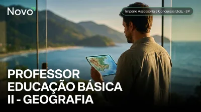 Capa: PROFESSOR EDUCAÇÃO BÁSICA II - GEOGRAFIA