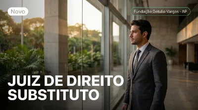 Capa: JUIZ DE DIREITO SUBSTITUTO