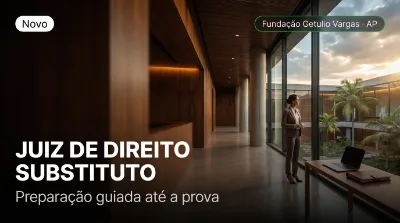 Capa: JUIZ DE DIREITO SUBSTITUTO