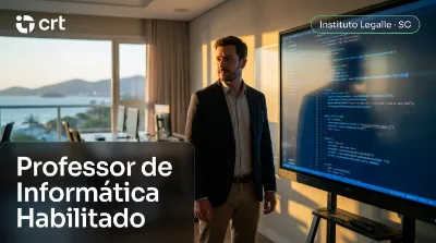 Capa: Professor de Informática Habilitado
