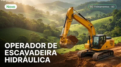 Capa: OPERADOR DE ESCAVADEIRA HIDRÁULICA