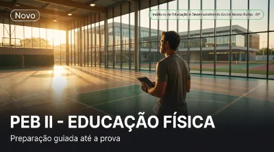 Capa: PEB II - EDUCAÇÃO FÍSICA