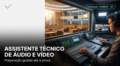 Capa: ASSISTENTE TÉCNICO DE ÁUDIO E VÍDEO