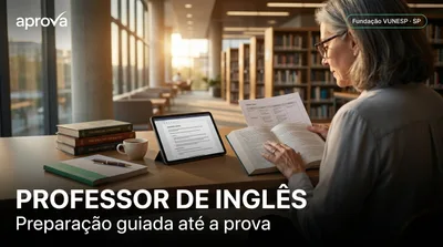 Capa: PROFESSOR DE INGLÊS