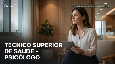 Capa: TÉCNICO SUPERIOR DE SAÚDE - PSICÓLOGO