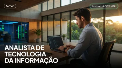 Capa: ANALISTA DE TECNOLOGIA DA INFORMAÇÃO