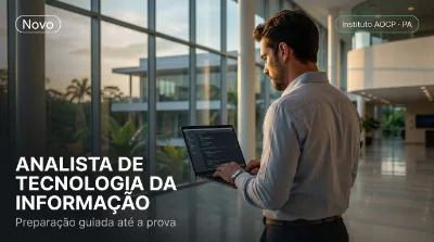 Capa: ANALISTA DE TECNOLOGIA DA INFORMAÇÃO