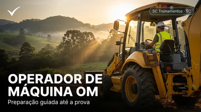 Capa: OPERADOR DE MÁQUINA OM