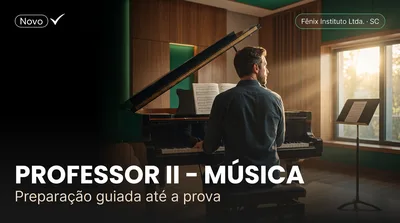 Capa: PROFESSOR II – MÚSICA