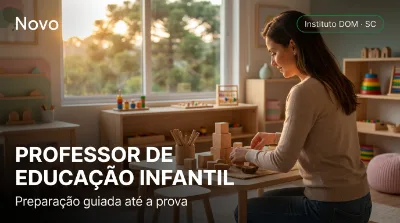 Capa: PROFESSOR DE EDUCAÇÃO INFANTIL