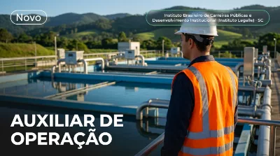 Capa: AUXILIAR DE OPERAÇÃO