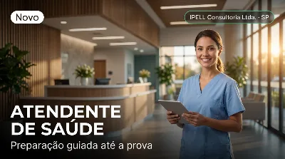 Capa: ATENDENTE DE SAÚDE