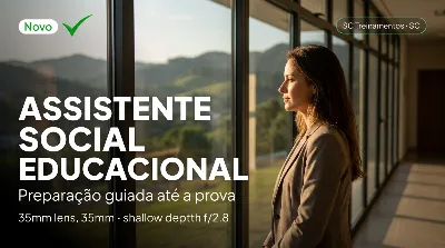 Capa: ASSISTENTE SOCIAL EDUCACIONAL