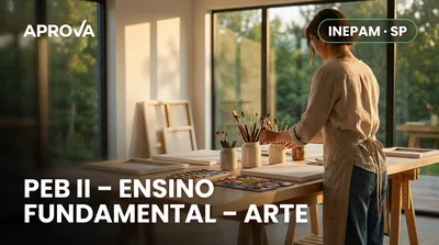 Capa: PEB II – ENSINO FUNDAMENTAL – ARTE