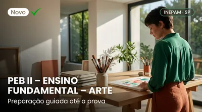 Capa: PEB II – ENSINO FUNDAMENTAL – ARTE