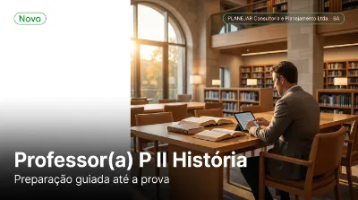 Capa: Professor(a) P II História