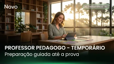 Capa: PROFESSOR PEDAGOGO – TEMPORÁRIO