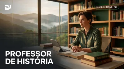 Capa: PROFESSOR DE HISTÓRIA
