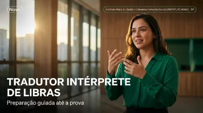 Capa: TRADUTOR INTÉRPRETE DE LIBRAS