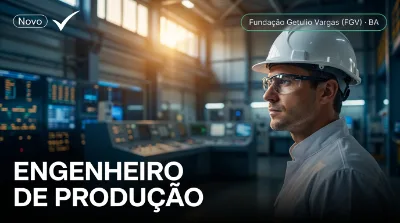 Capa: ENGENHEIRO DE PRODUÇÃO