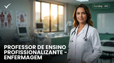 Capa: PROFESSOR DE ENSINO PROFISSIONALIZANTE – ENFERMAGEM