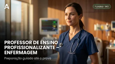 Capa: PROFESSOR DE ENSINO PROFISSIONALIZANTE – ENFERMAGEM