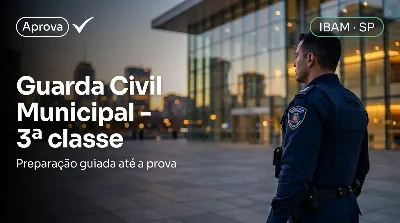 Capa: Guarda Civil Municipal - 3ª classe