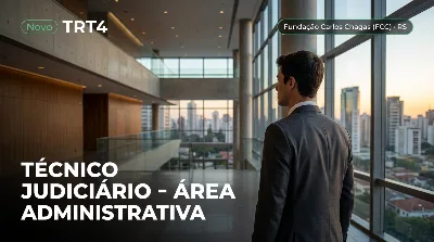 Capa: TÉCNICO JUDICIÁRIO - ÁREA ADMINISTRATIVA