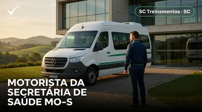 Capa: MOTORISTA DA SECRETÁRIA DE SAÚDE MO-S