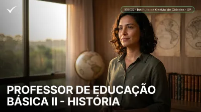 Capa: PROFESSOR DE EDUCAÇÃO BÁSICA II - HISTÓRIA