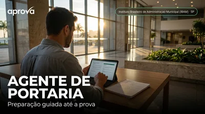 Capa: AGENTE DE PORTARIA