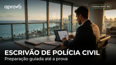 Capa: ESCRIVÃO DE POLÍCIA CIVIL