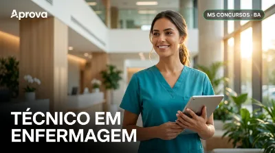 Capa: TÉCNICO EM ENFERMAGEM