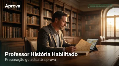 Capa: Professor História Habilitado