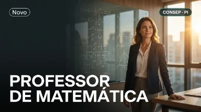 Capa: PROFESSOR DE MATEMÁTICA