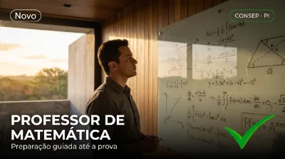Capa: PROFESSOR DE MATEMÁTICA