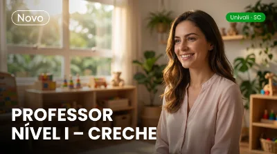 Capa: PROFESSOR NÍVEL I – CRECHE