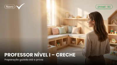 Capa: PROFESSOR NÍVEL I – CRECHE