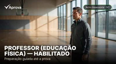 Capa: PROFESSOR (EDUCAÇÃO FÍSICA) — HABILITADO