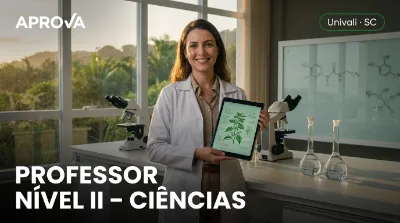 Capa: PROFESSOR NÍVEL II – CIÊNCIAS