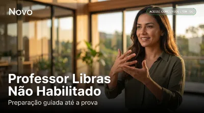 Capa: Professor Libras Não Habilitado