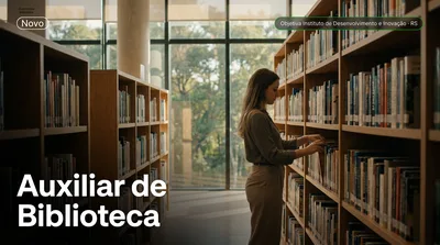 Capa: Auxiliar de Biblioteca