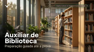 Capa: Auxiliar de Biblioteca