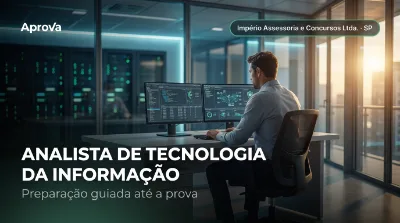 Capa: ANALISTA DE TECNOLOGIA DA INFORMAÇÃO