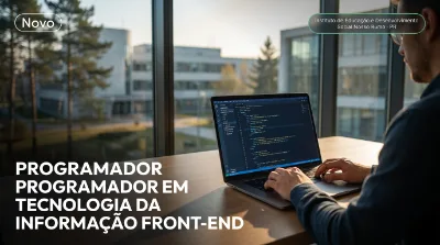 Capa: PROGRAMADOR EM TECNOLOGIA DA INFORMAÇÃO FRONT-END