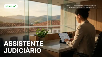 Capa: ASSISTENTE JUDICIÁRIO
