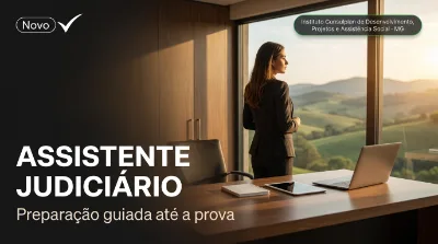 Capa: ASSISTENTE JUDICIÁRIO