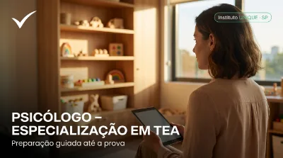 Capa: PSICÓLOGO – ESPECIALIZAÇÃO EM TEA